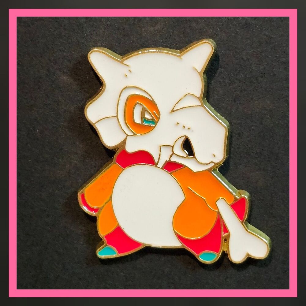 Pokemon Cubone 1" Enamel Pin